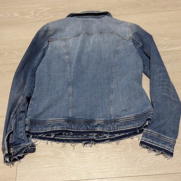 Chico's Blue Denim Jacket Relaxed Fit - Picture 9 of 9